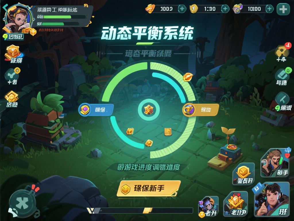 更值得一提的是，游戏还融入了动态平衡系统，根据玩家