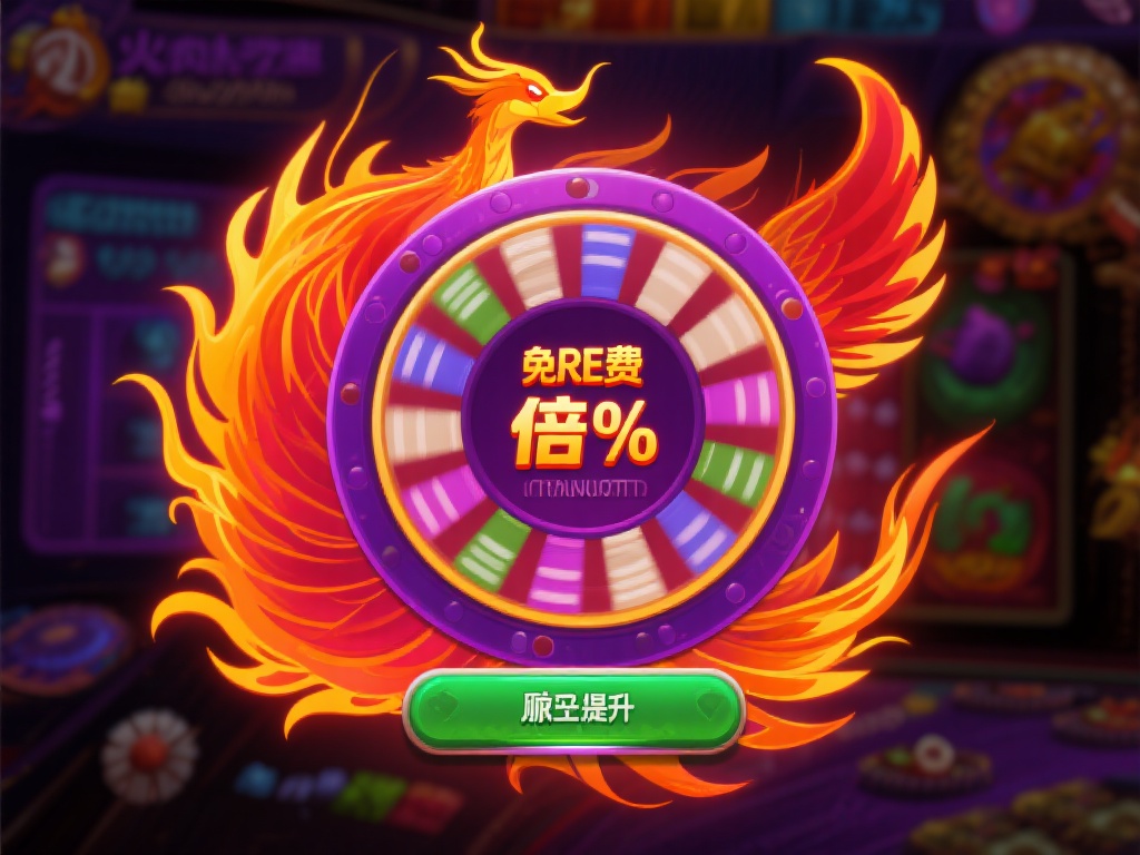 免费旋转的触发：火凤凰中，免费旋转往往伴随着倍数提
